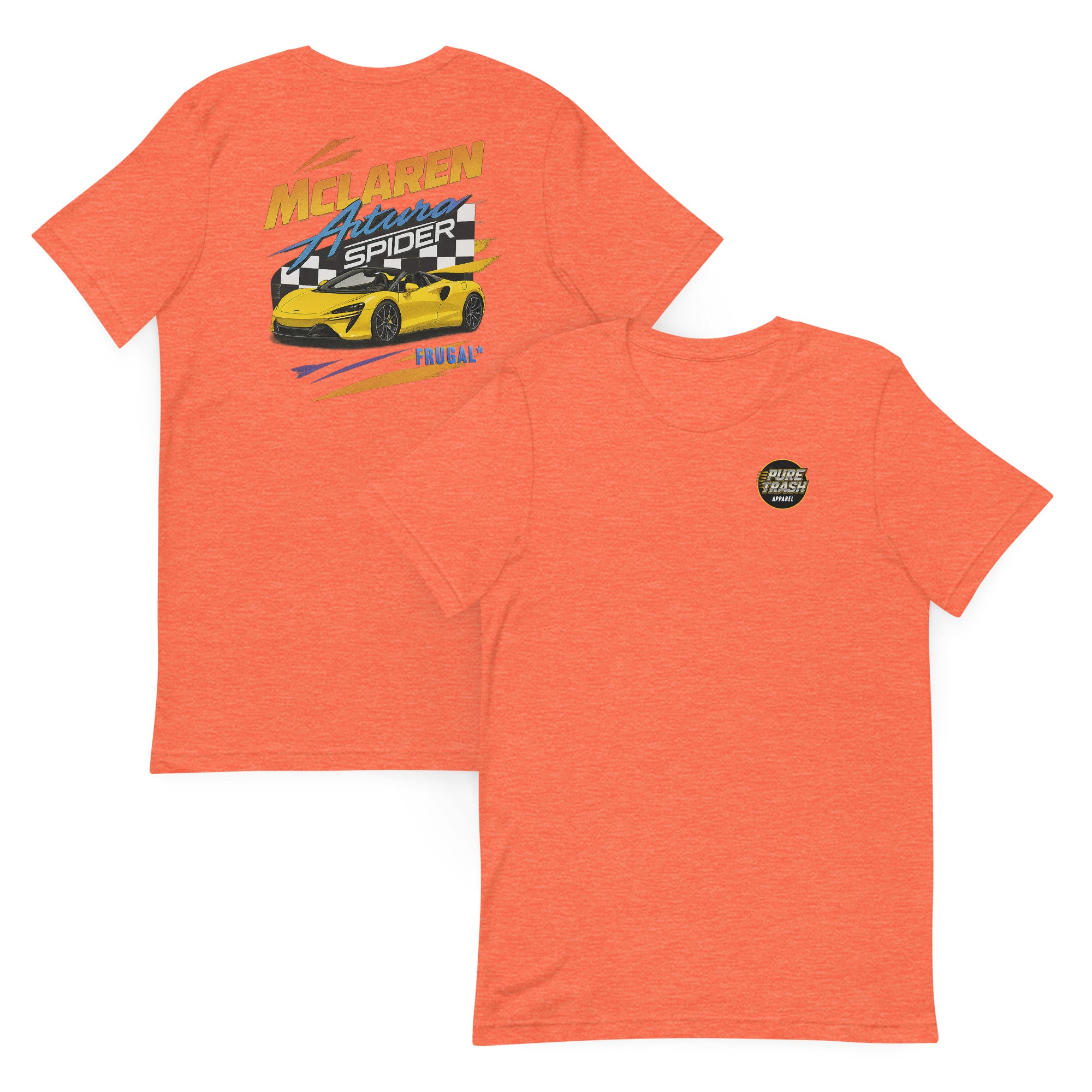 Pure Trash McLaren Tee maglietta uomo nera cotone