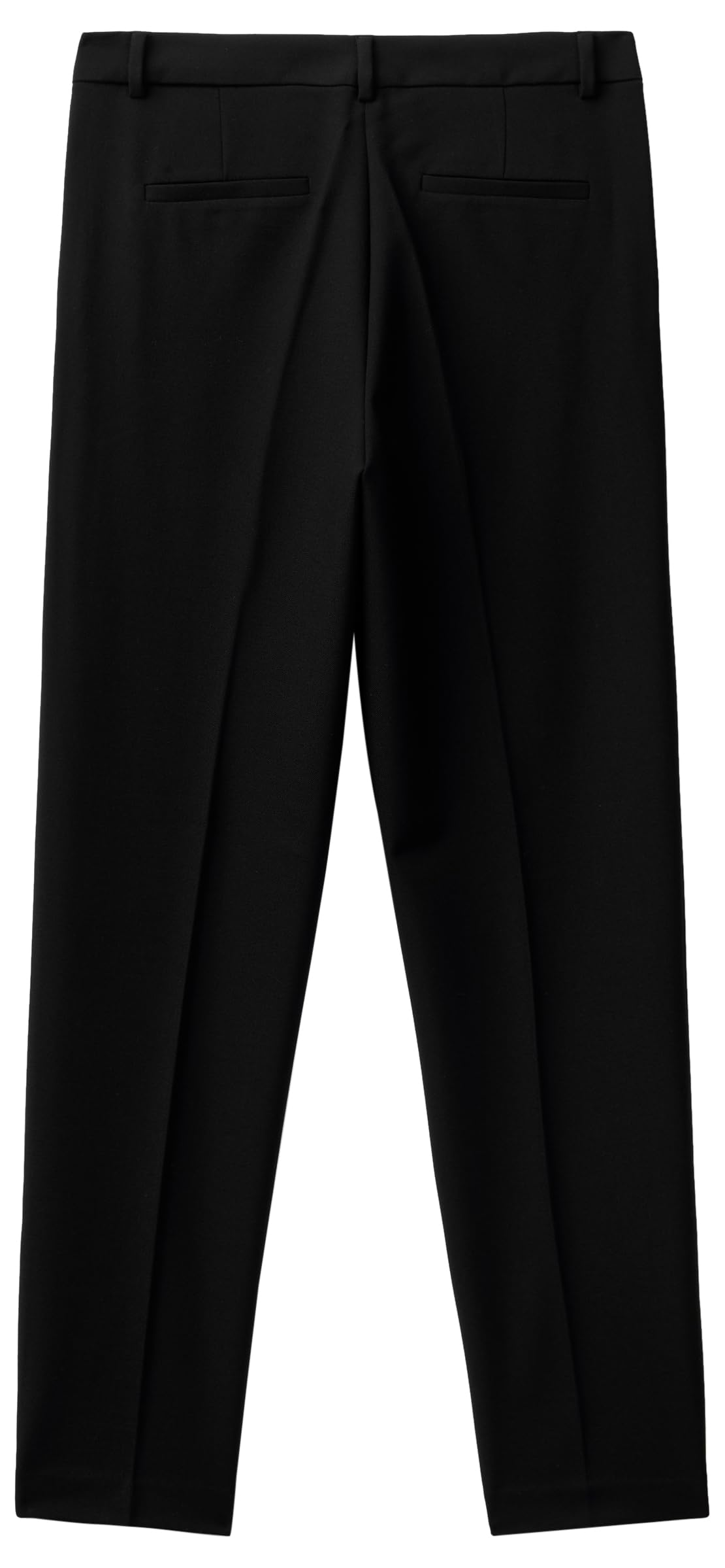 Benetton 4l4h557r4 Pantaloni Donna Gabardina Blu Caviglia