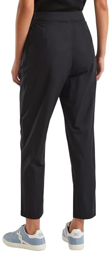 Benetton 4AC7DF06L Pantaloni Donna Nero Cotone
