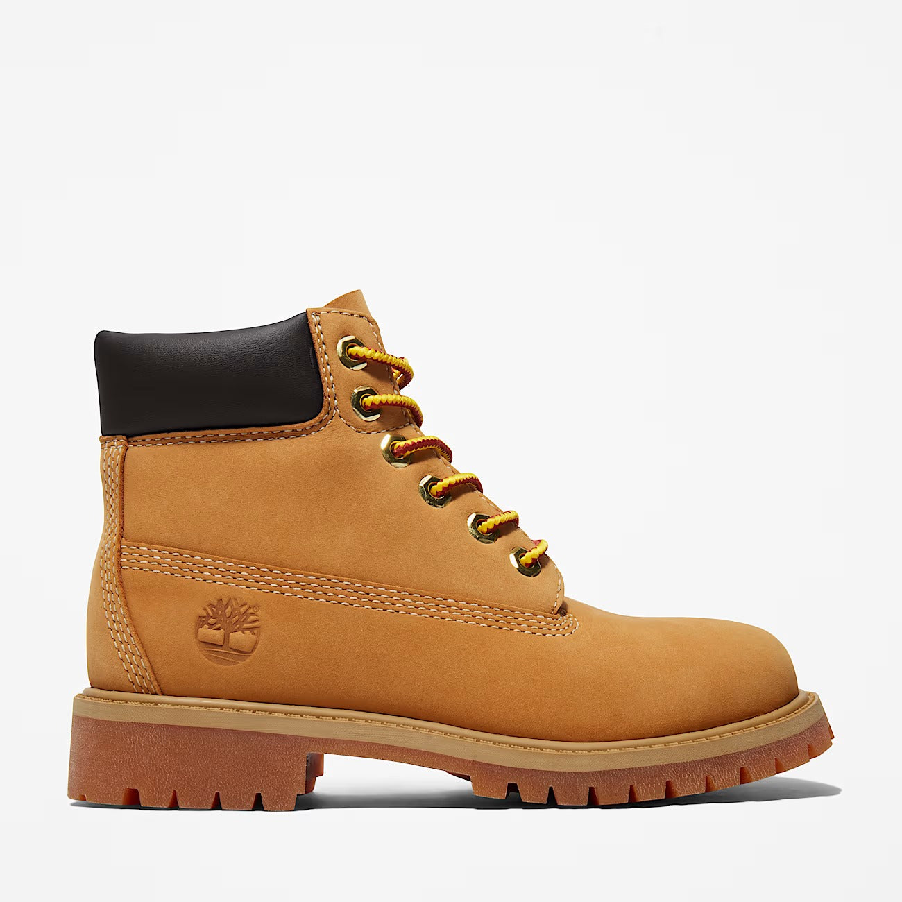 Timberland Premium 6 Inch scarponcino bambino wheat pelle