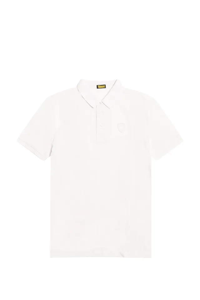 Blauer Albans 26SBLUT02298 polo bianco cotone