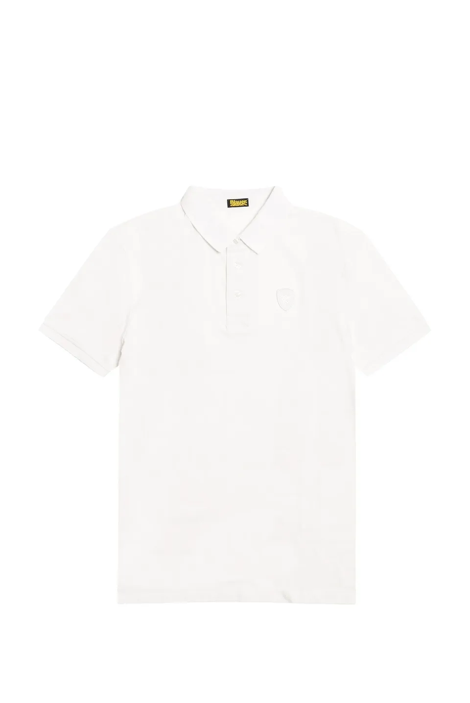 Blauer Albans 26SBLUT02298 polo bianco cotone