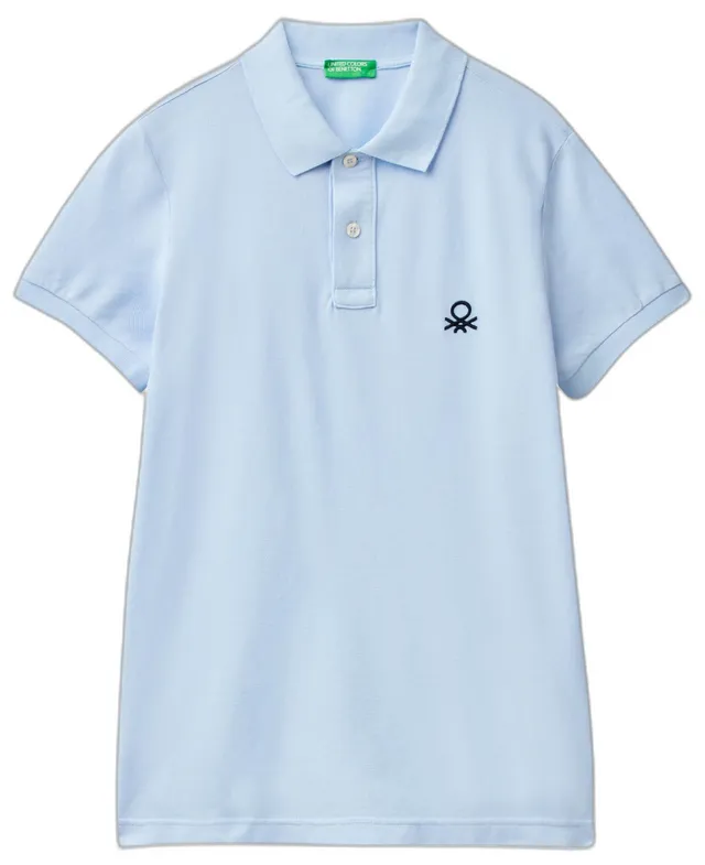 Benetton 3089j3178 maglia polo uomo manica corta cotone
