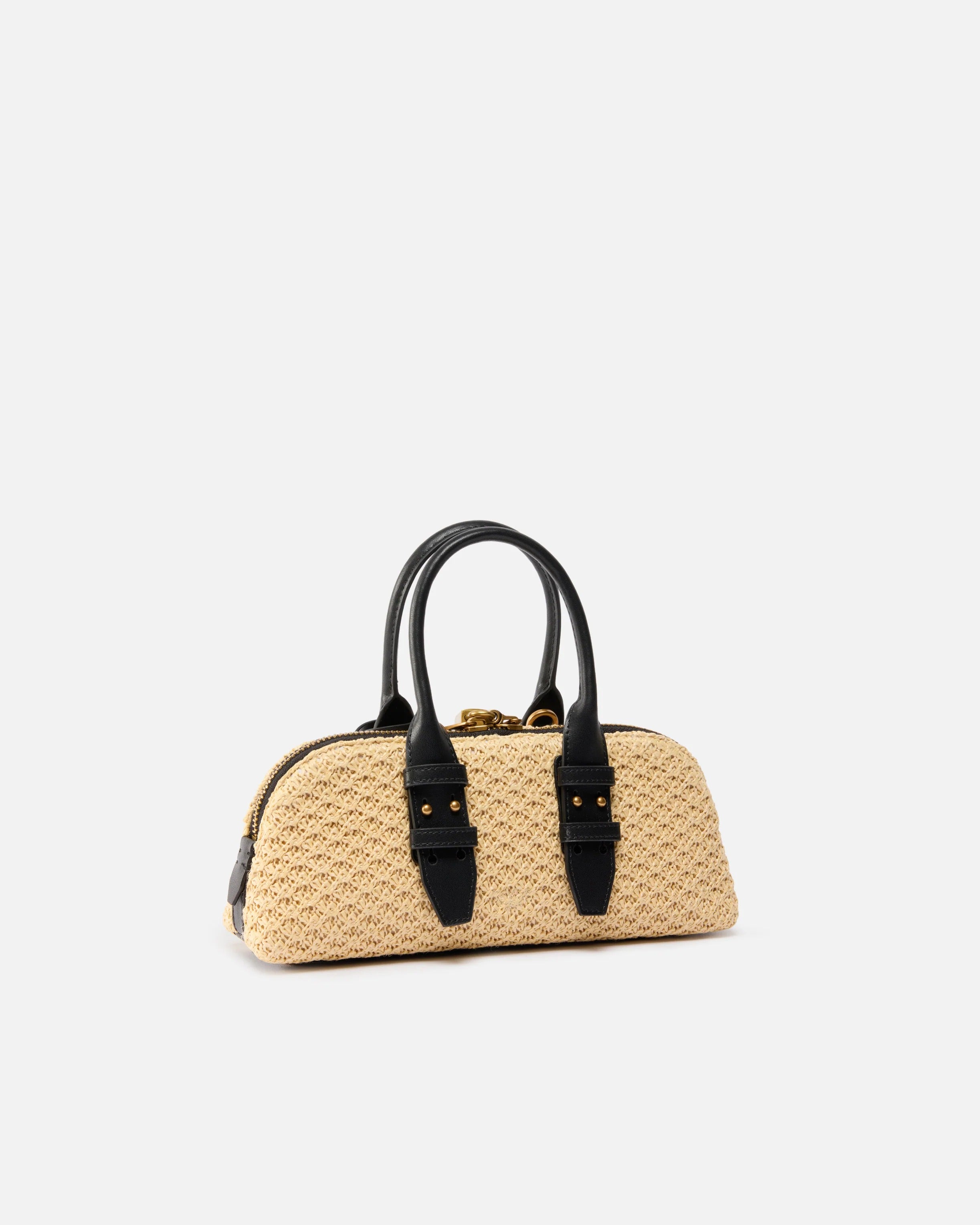 Pinko Bowling Escape 105334 A1RL borsa raffia beige