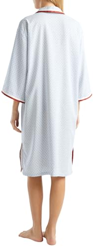 Benetton 41hh3c003 Camicia da Notte Donna S stampata