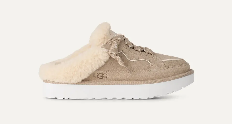 UGG Lowmel 1180313 mule Moonlight camoscio