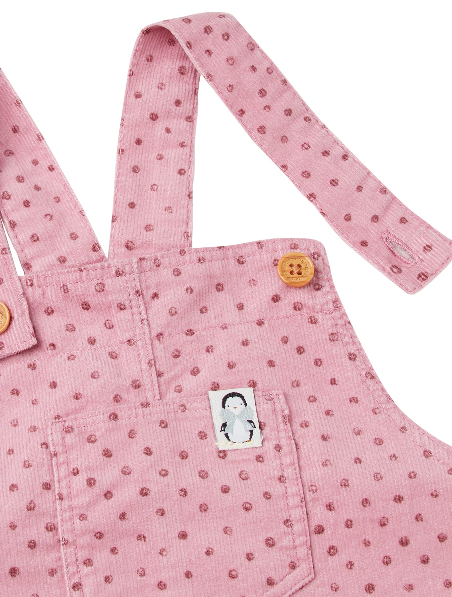 Benetton Gonna Salopette Velluto Righe 68 Neonato