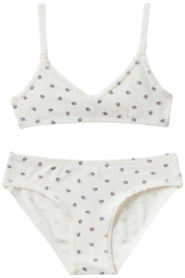 Benetton Intimo Bikini Triangolo Bambina Allover Taglia M