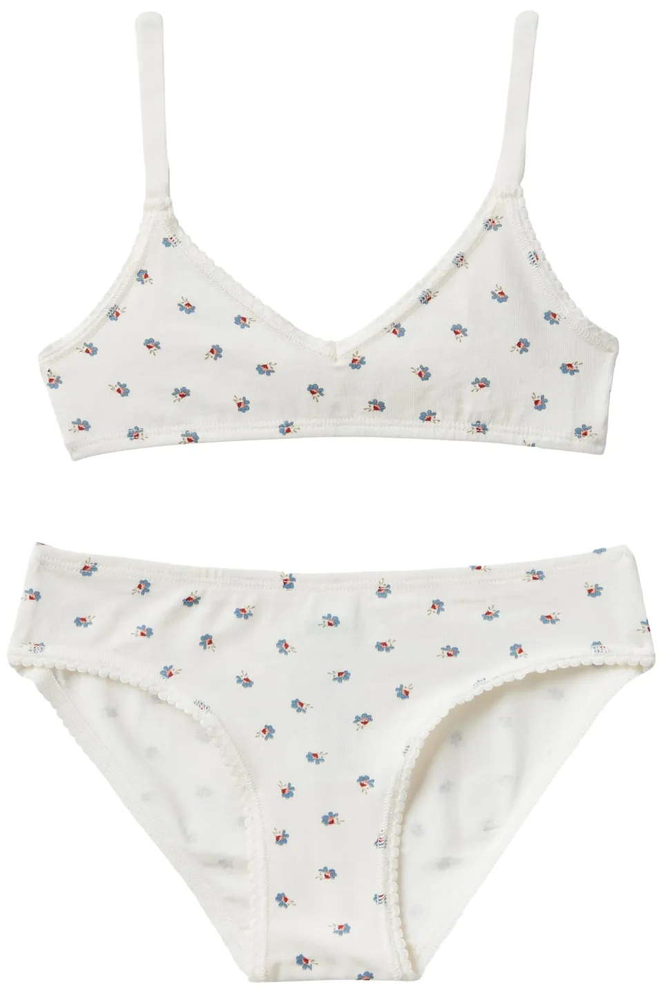 Benetton Intimo Bikini Triangolo Bambina Allover Taglia M