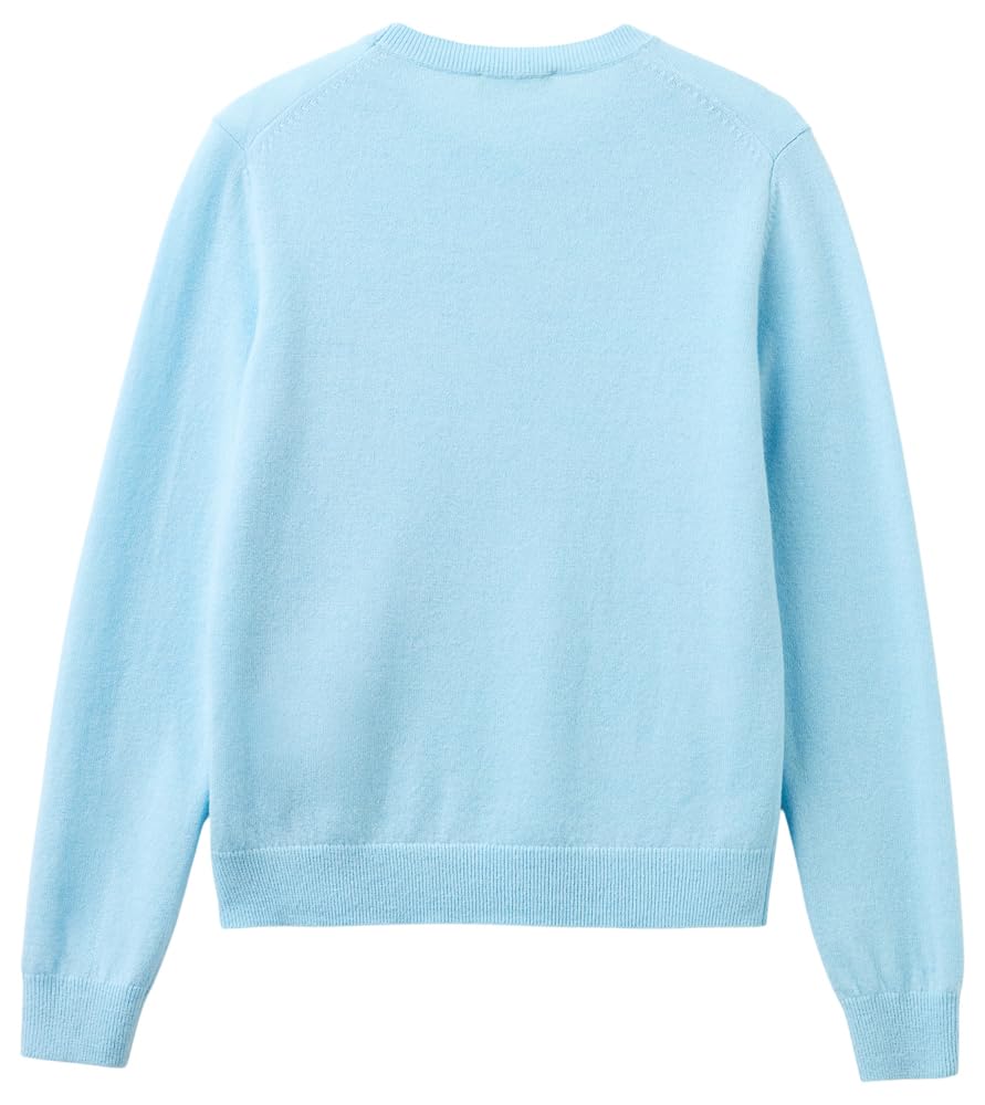 Benetton Maglieria 1002d1k01 maglia girocollo blu XXS