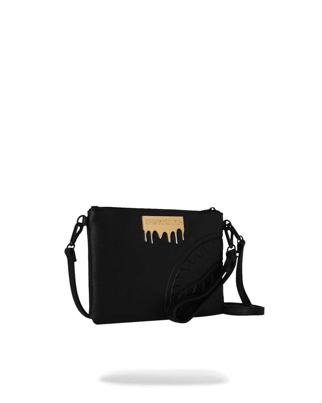 Sprayground 910B9044NSZ Pochette Gold Brick Lux Nero Oro