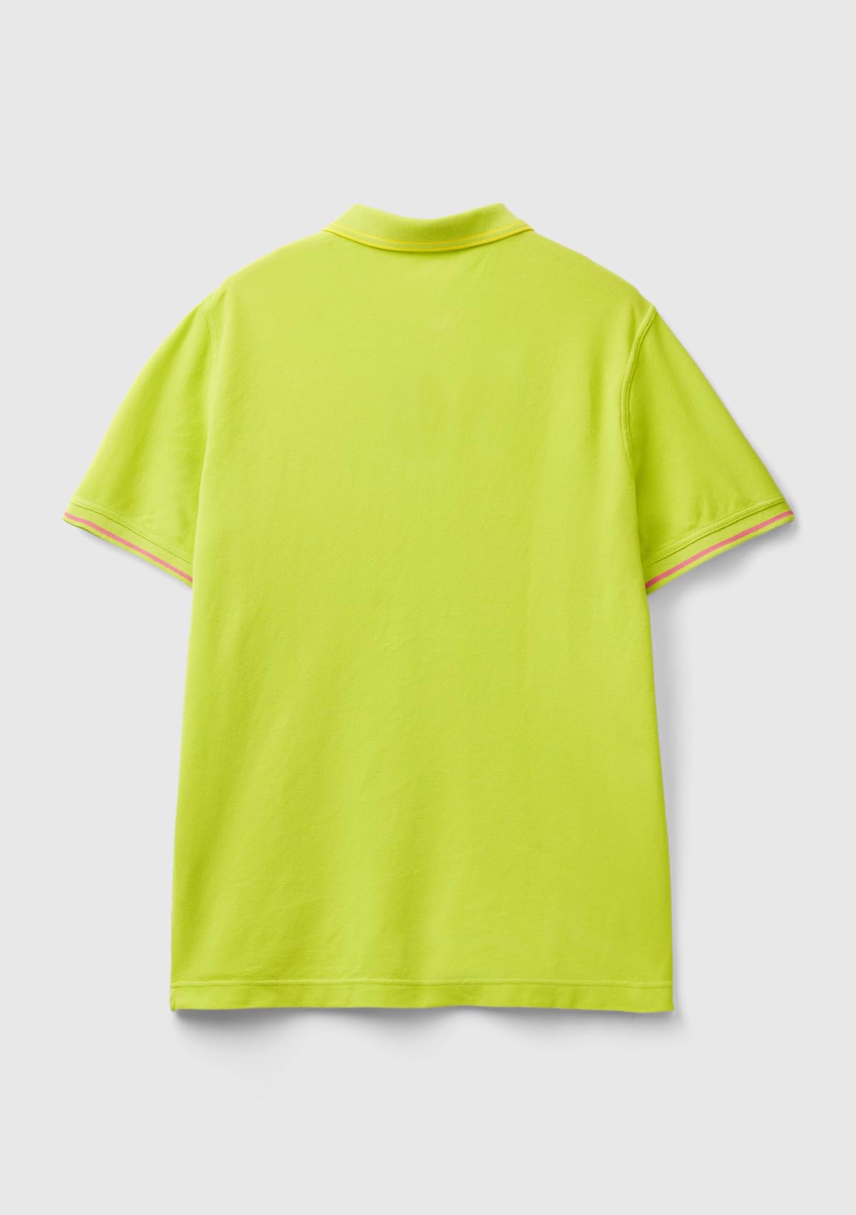 Benetton 3089U301S polo uomo verde regular manica corta