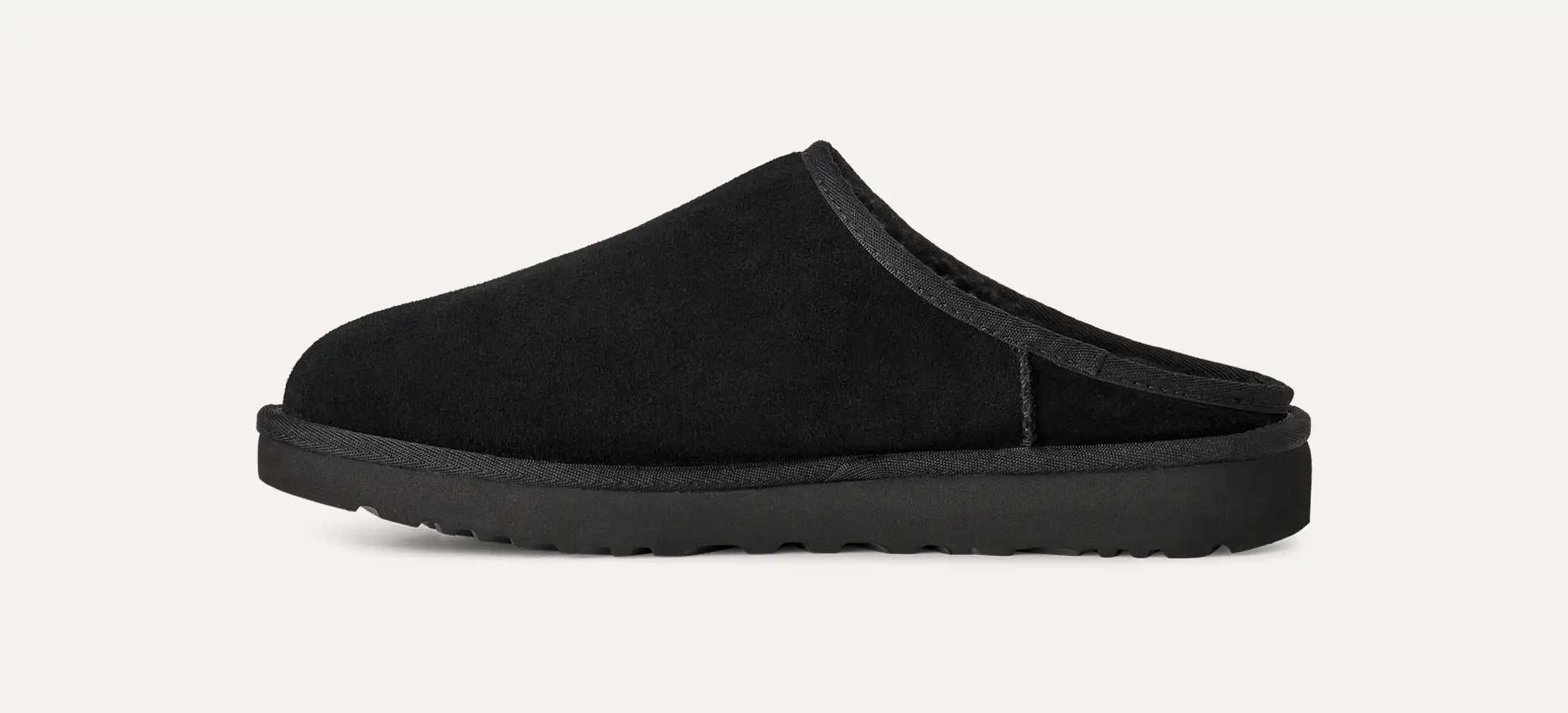 UGG Classic 1129290 ciabatta uomo black montone
