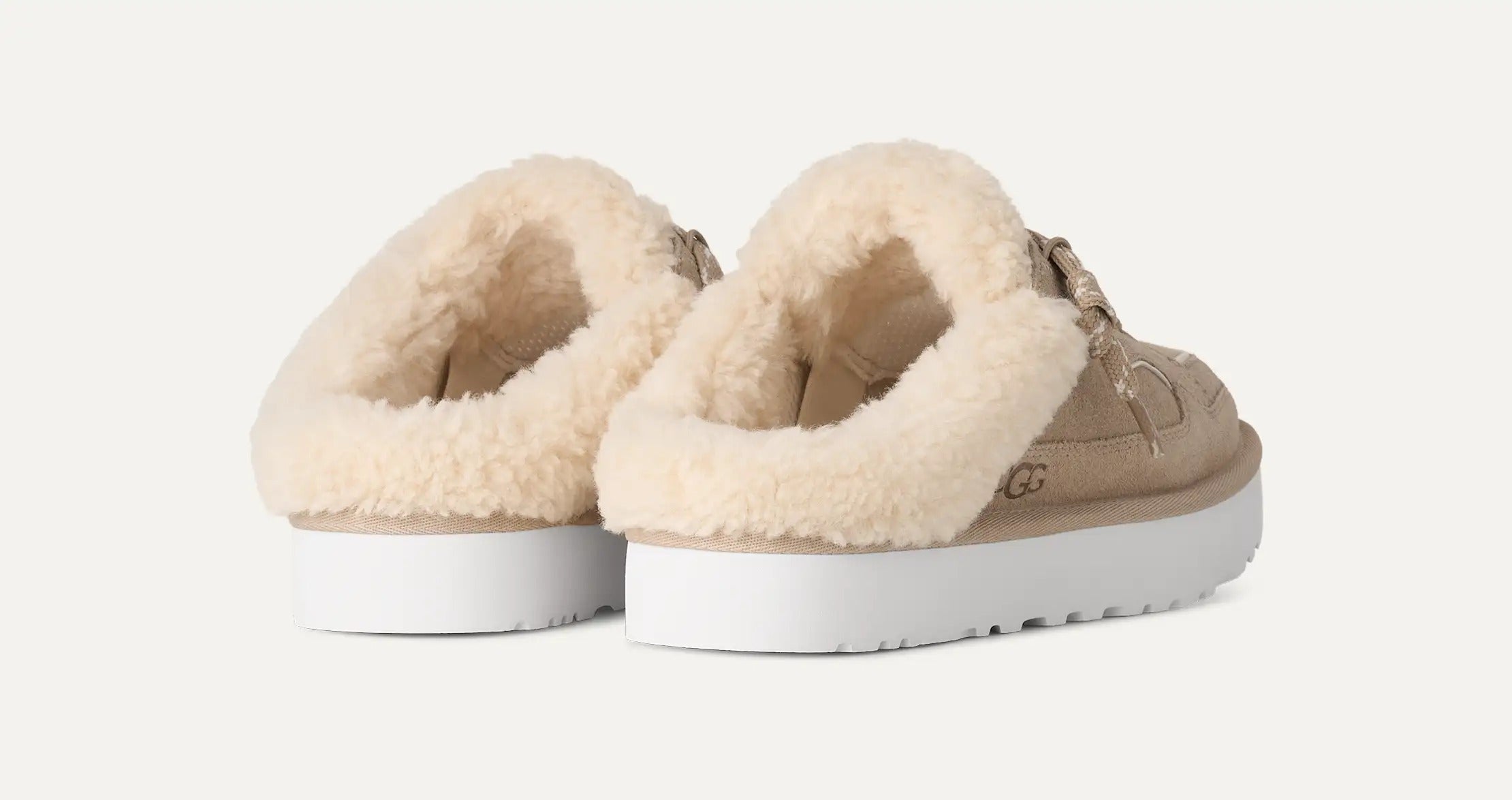 UGG Lowmel 1180313 mule Moonlight camoscio