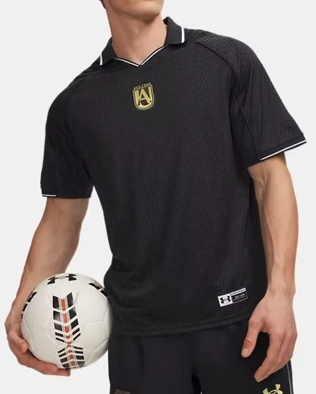 Under Armour Terrace 77-6009881 Polo Uomo Black Jacquard