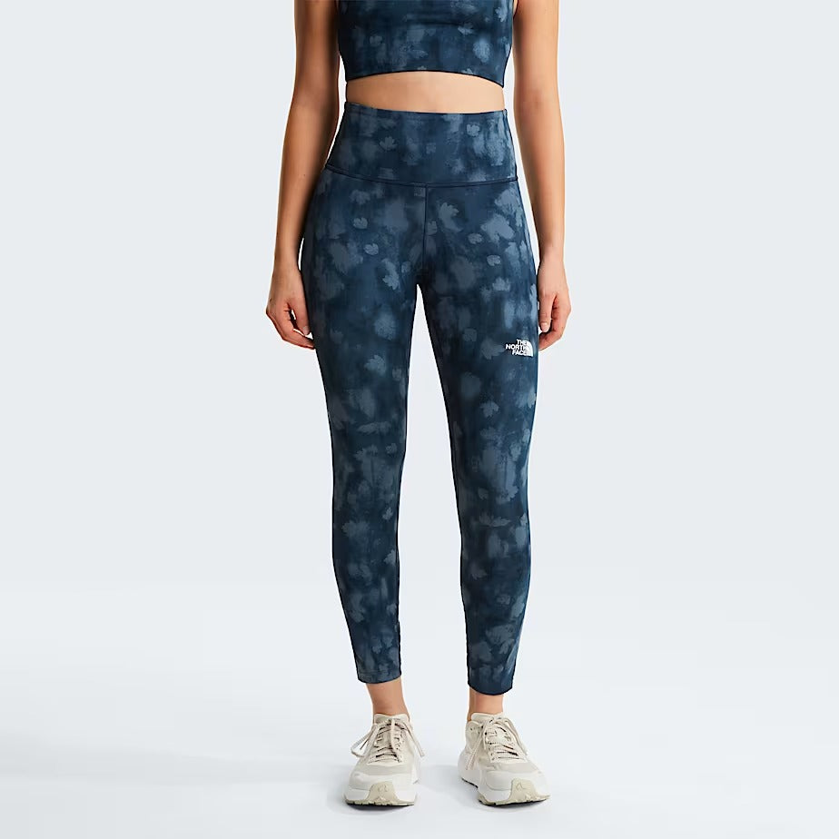The North Face Flex Graphic NF0A8BQS Leggings Donna Blu Navy Print