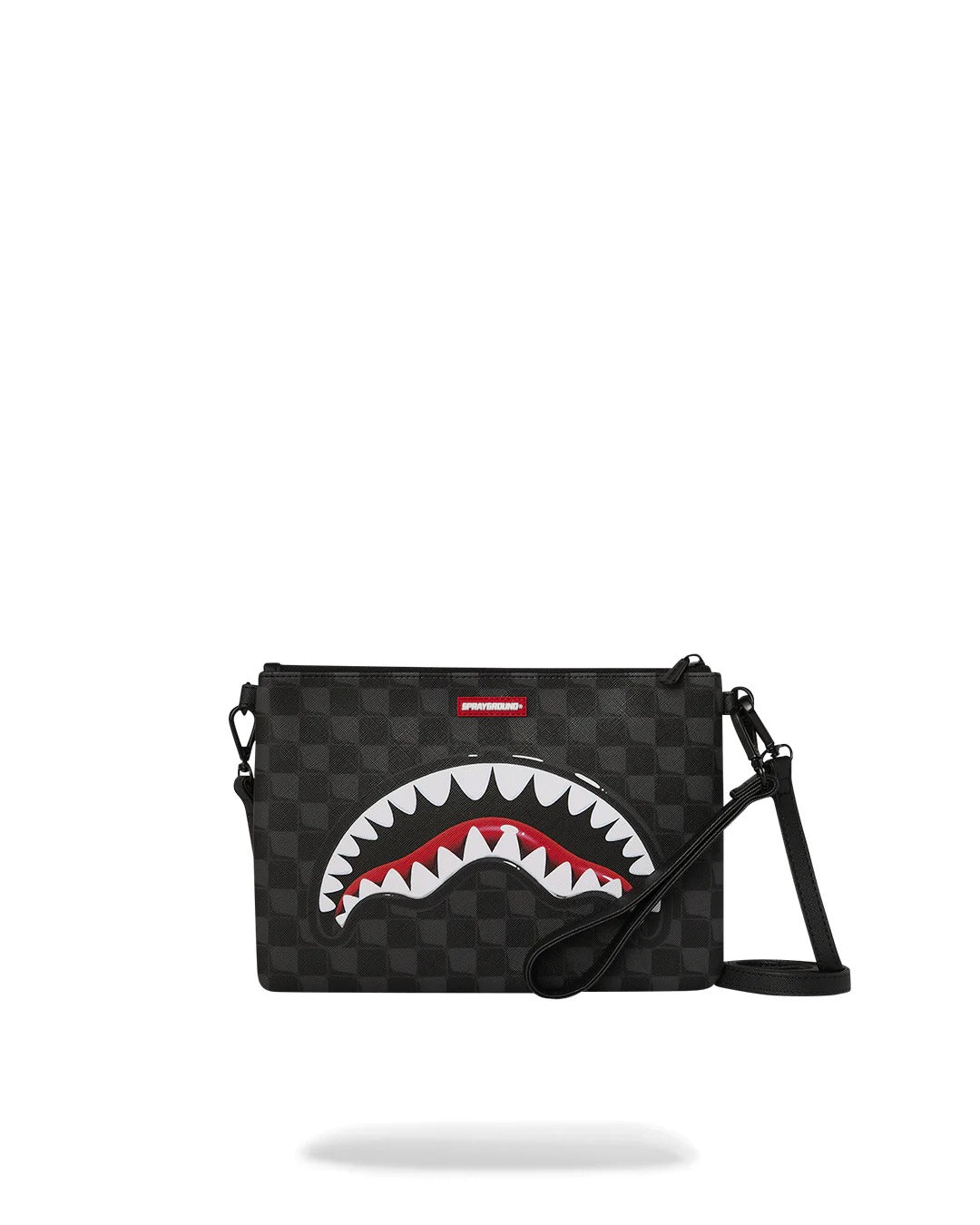 Sprayground 910B8948NSZ Pochette Nero Sharks in Paris PVC