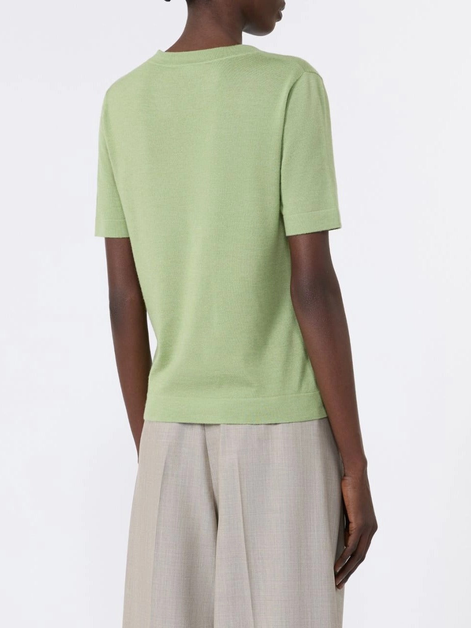 Weekend Max Mara Tapioca WKDTAPIOCA maglia pistacchio lana