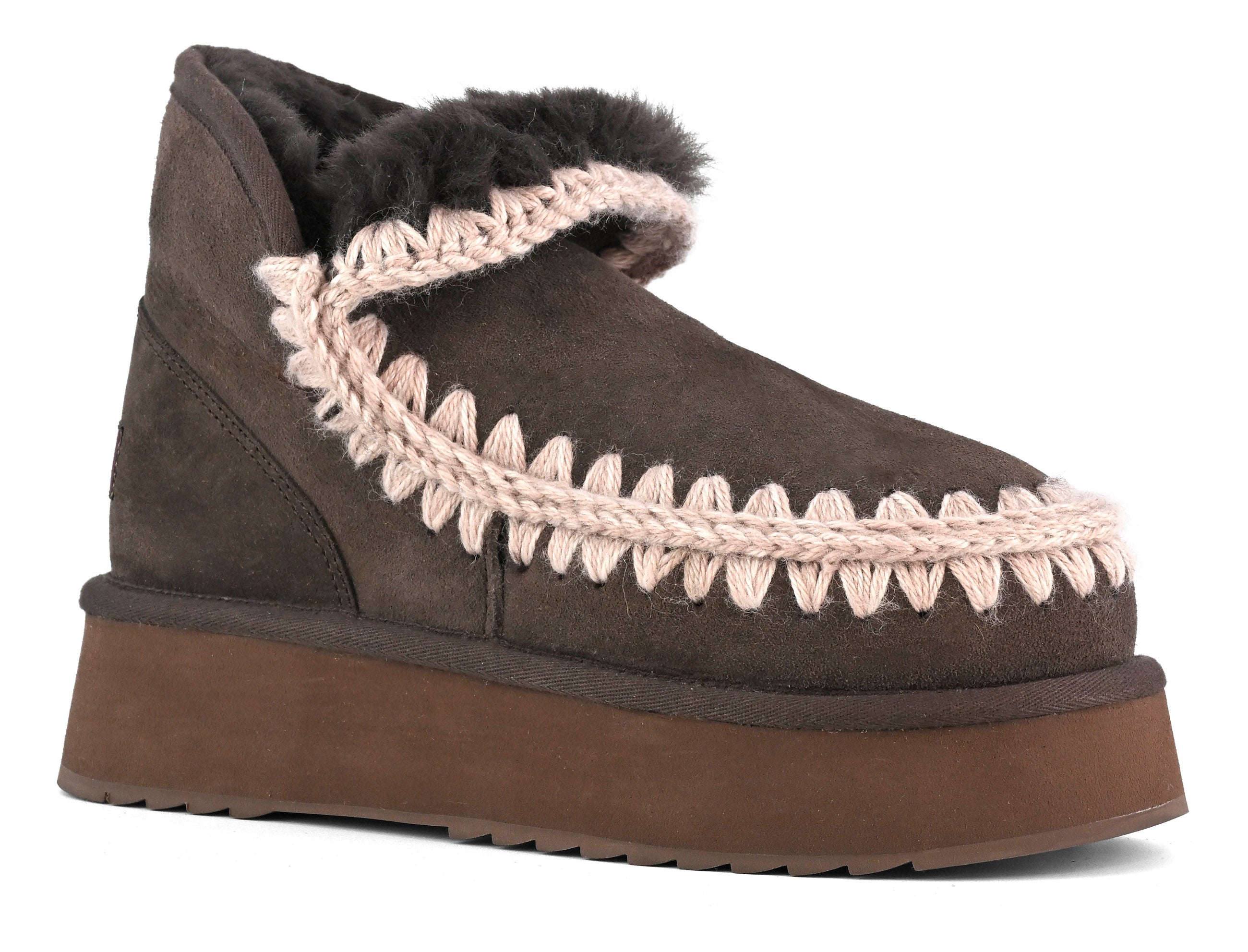 Mou Mini Eskimo Platform FW681000A Stivaletto Mocha