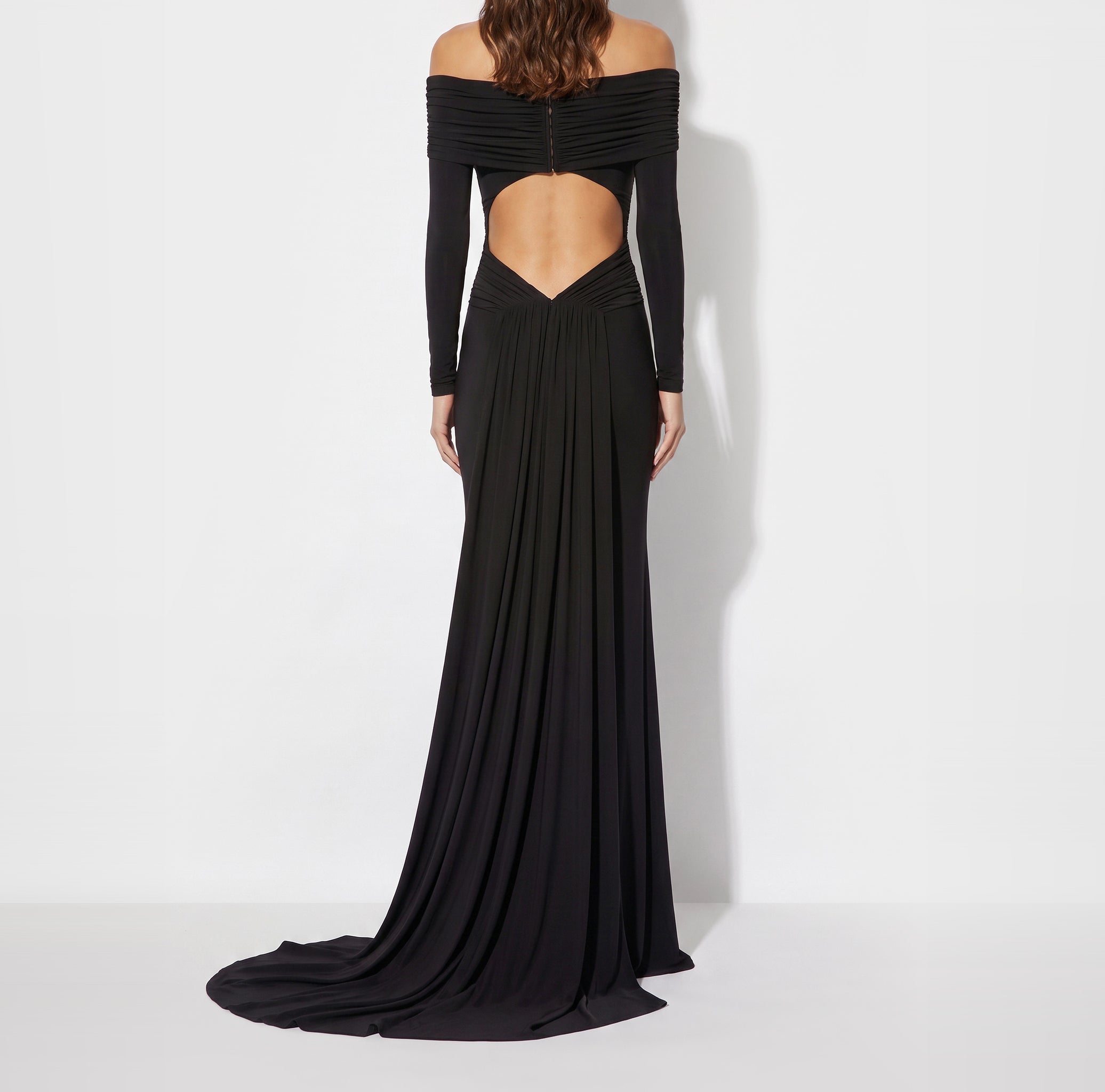 Elisabetta Franchi Red Carpet ABR2667E2 Abito Nero