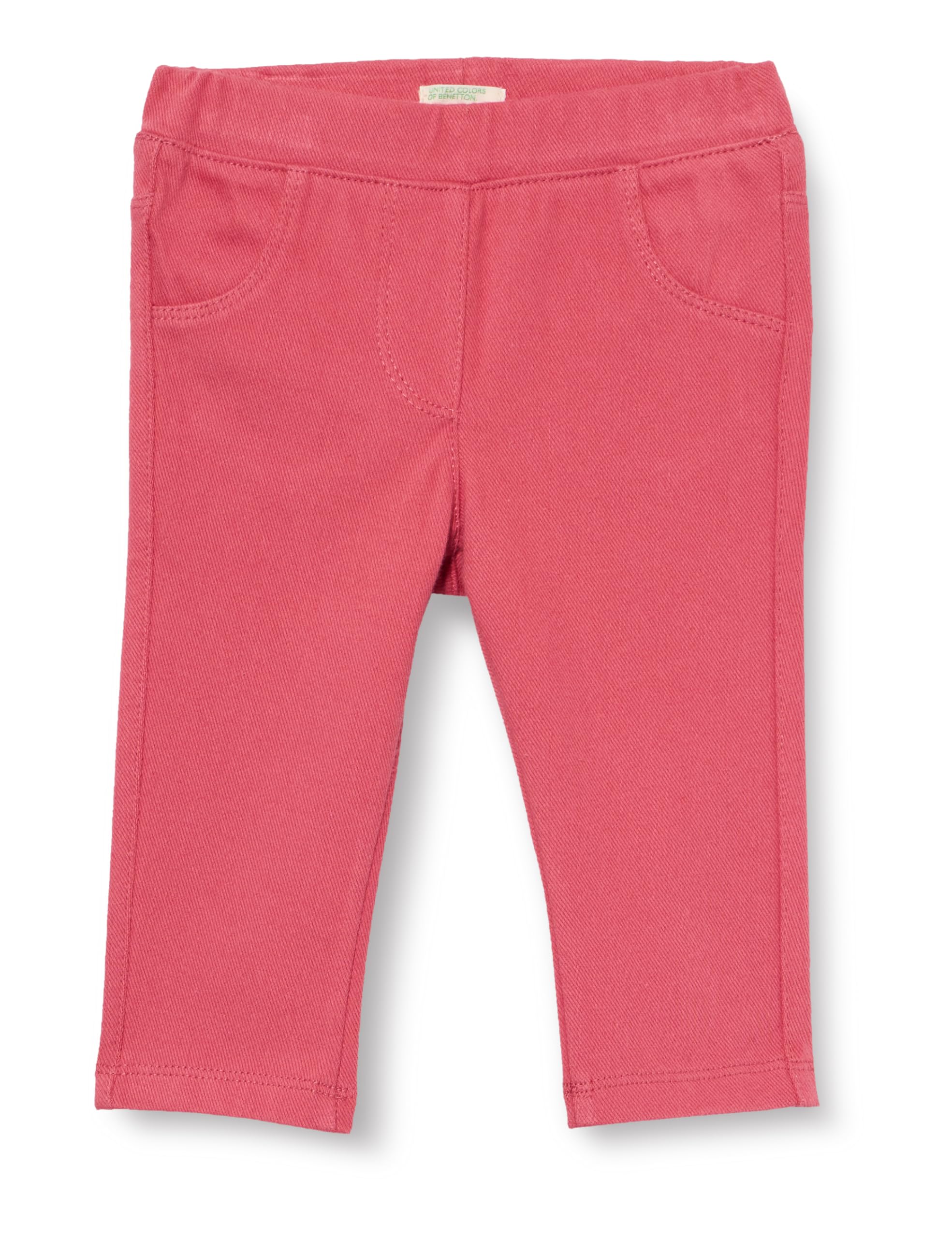 Benetton 4NBBae002 Pantalone Neonato Jersey Blu 56