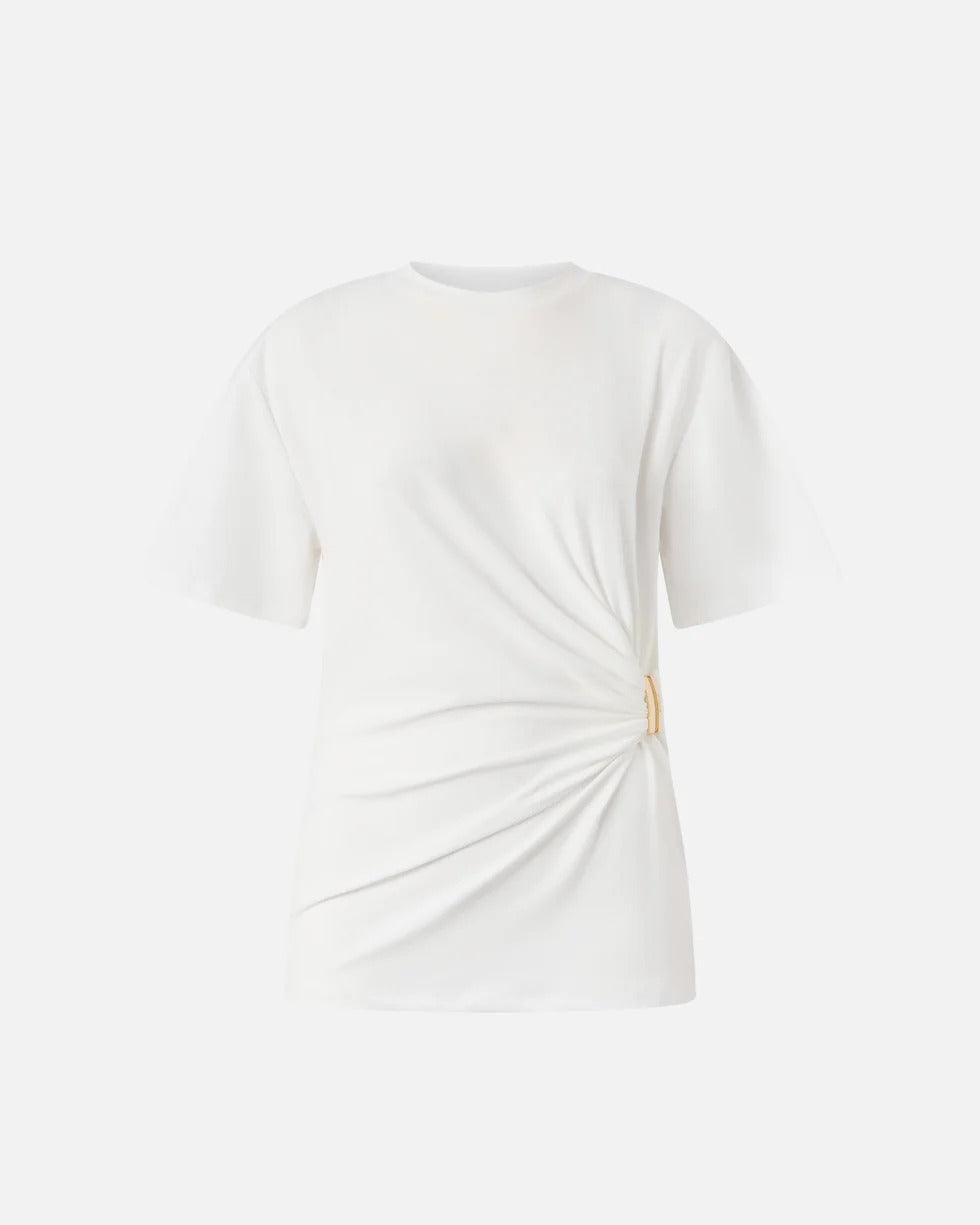 Pinko Mary 106455 A35D T-Shirt Donna Bianco