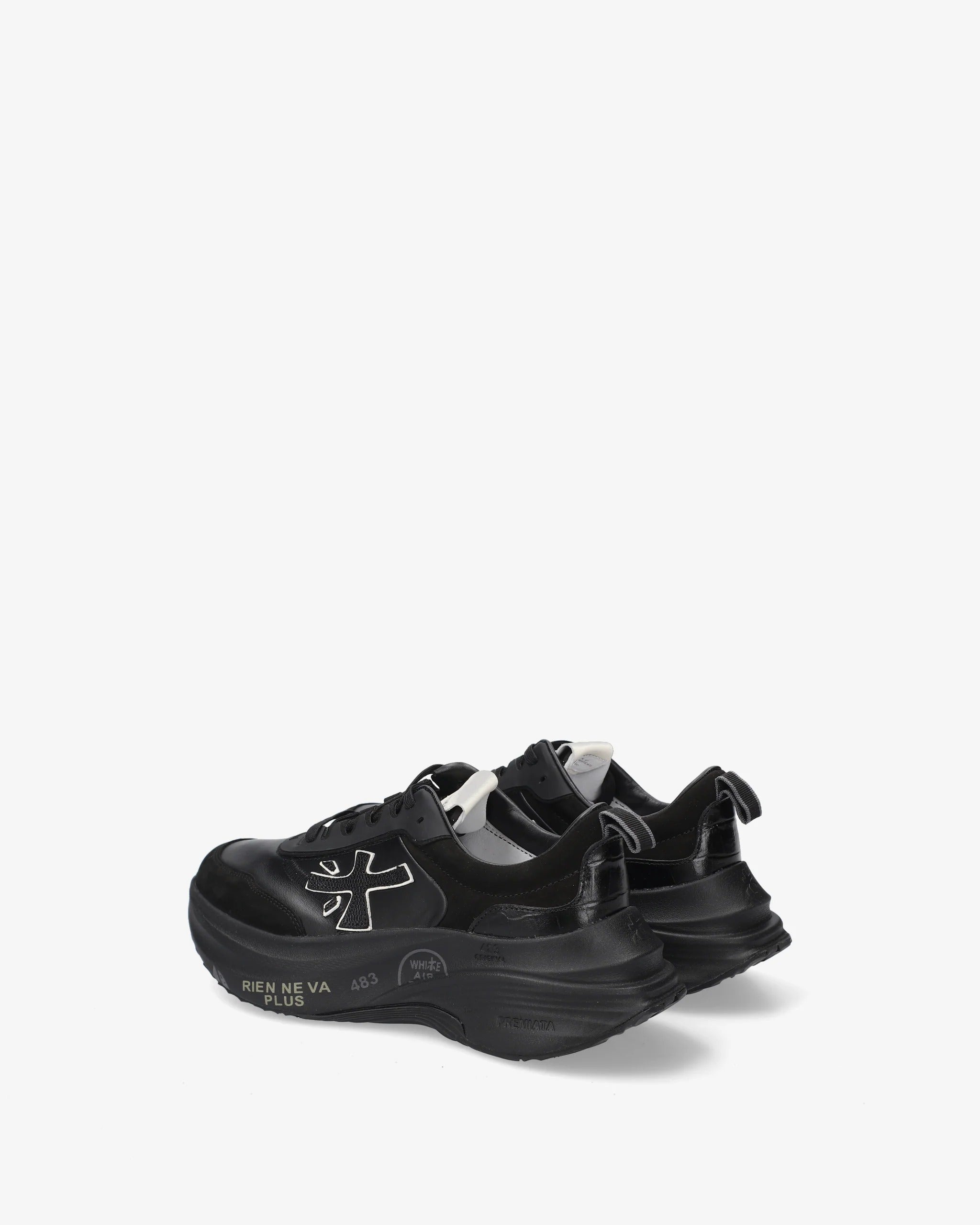 Premiata Hill 7905 Sneaker Nero Pelle Donna
