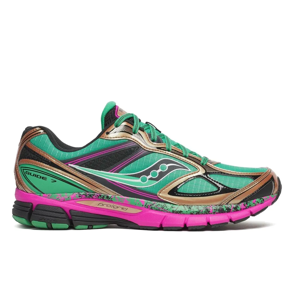 Saucony Progrid Guide 7 S70995 sneakers Green Bronze mesh