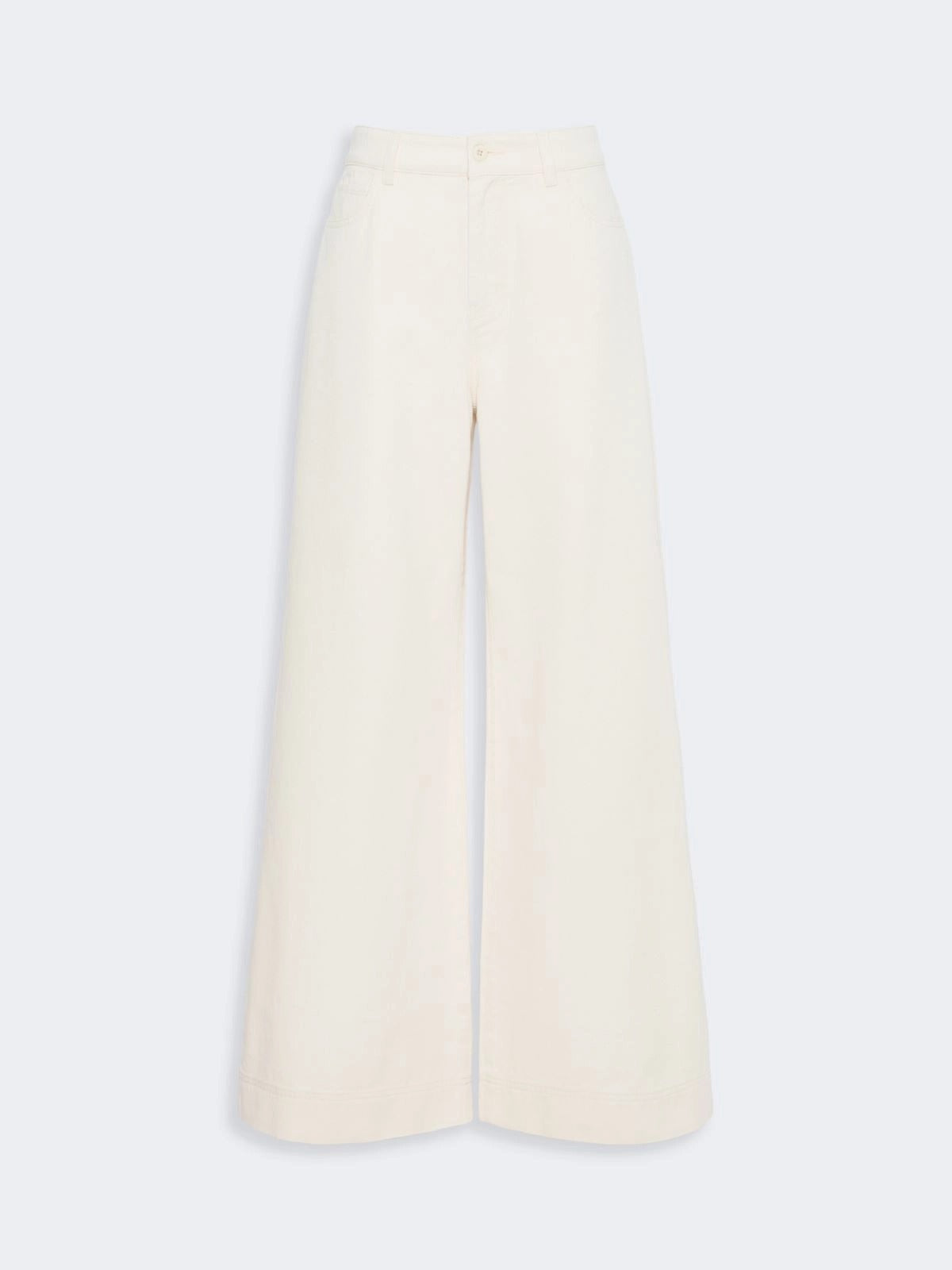 Weekend Max Mara Canneti pantalone donna Ecru cotone