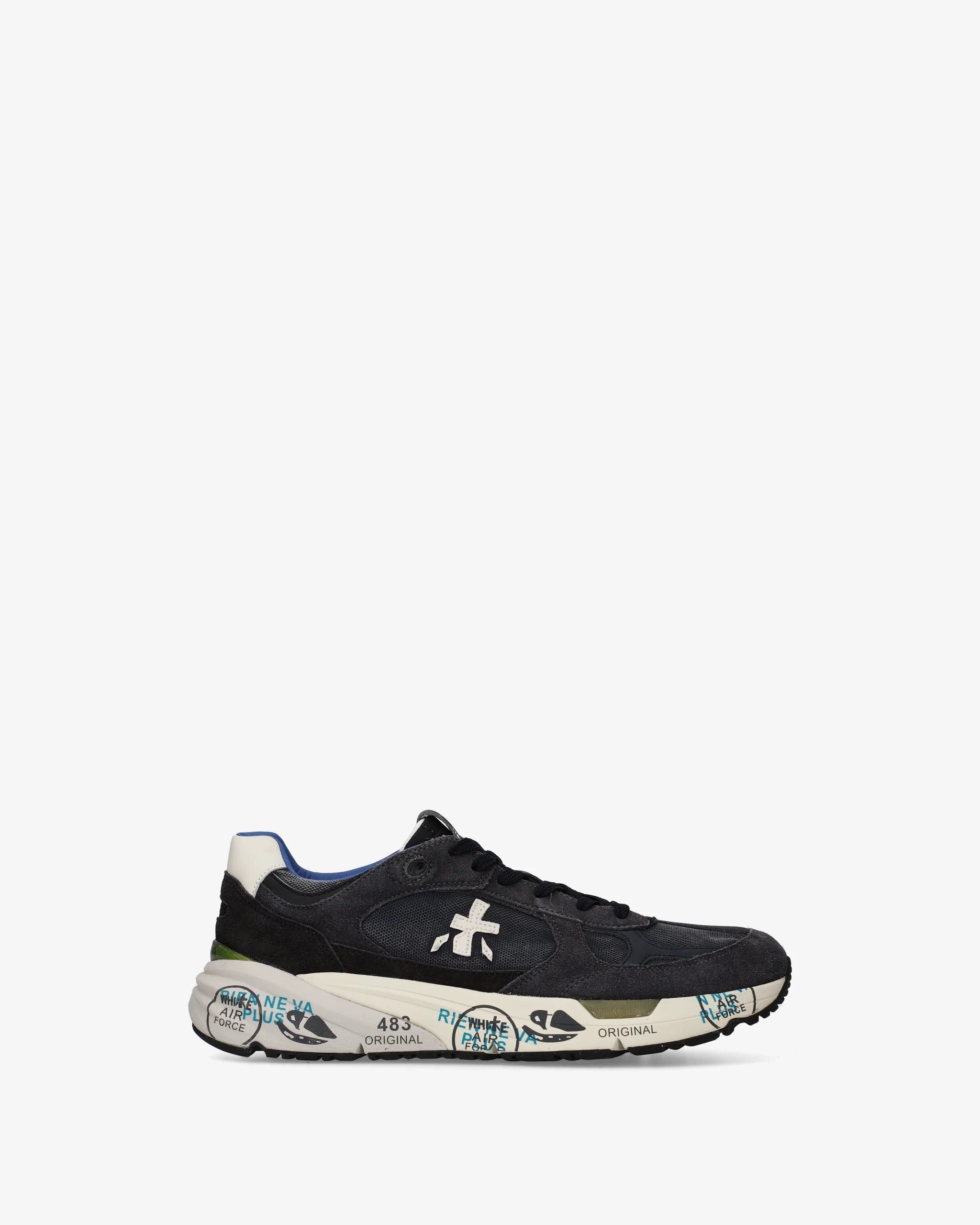 Premiata Mase 8014 sneakers uomo nero pelle