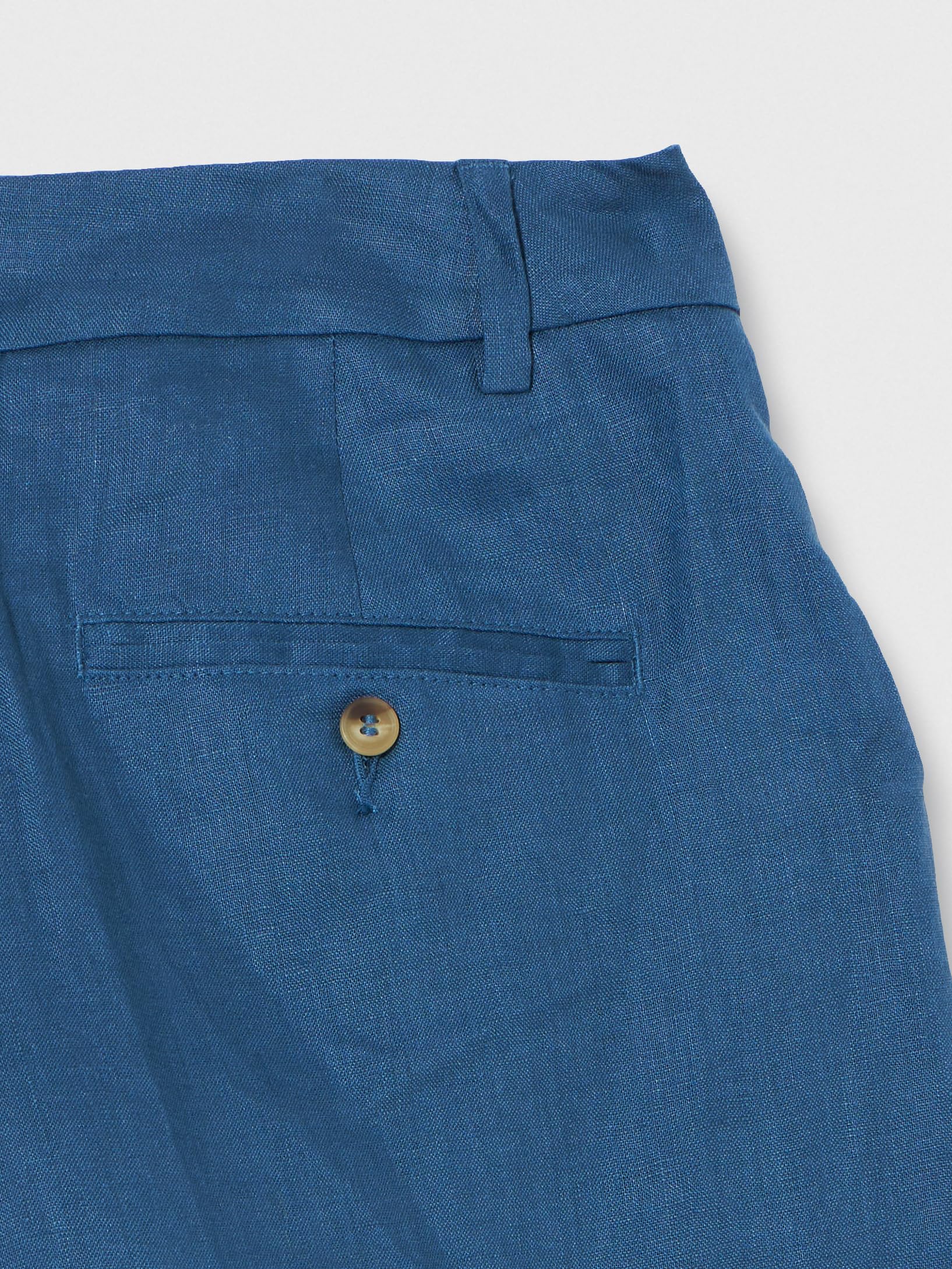 Benetton 4AGHDF05W Pantaloni Donna Lino Vita Regular