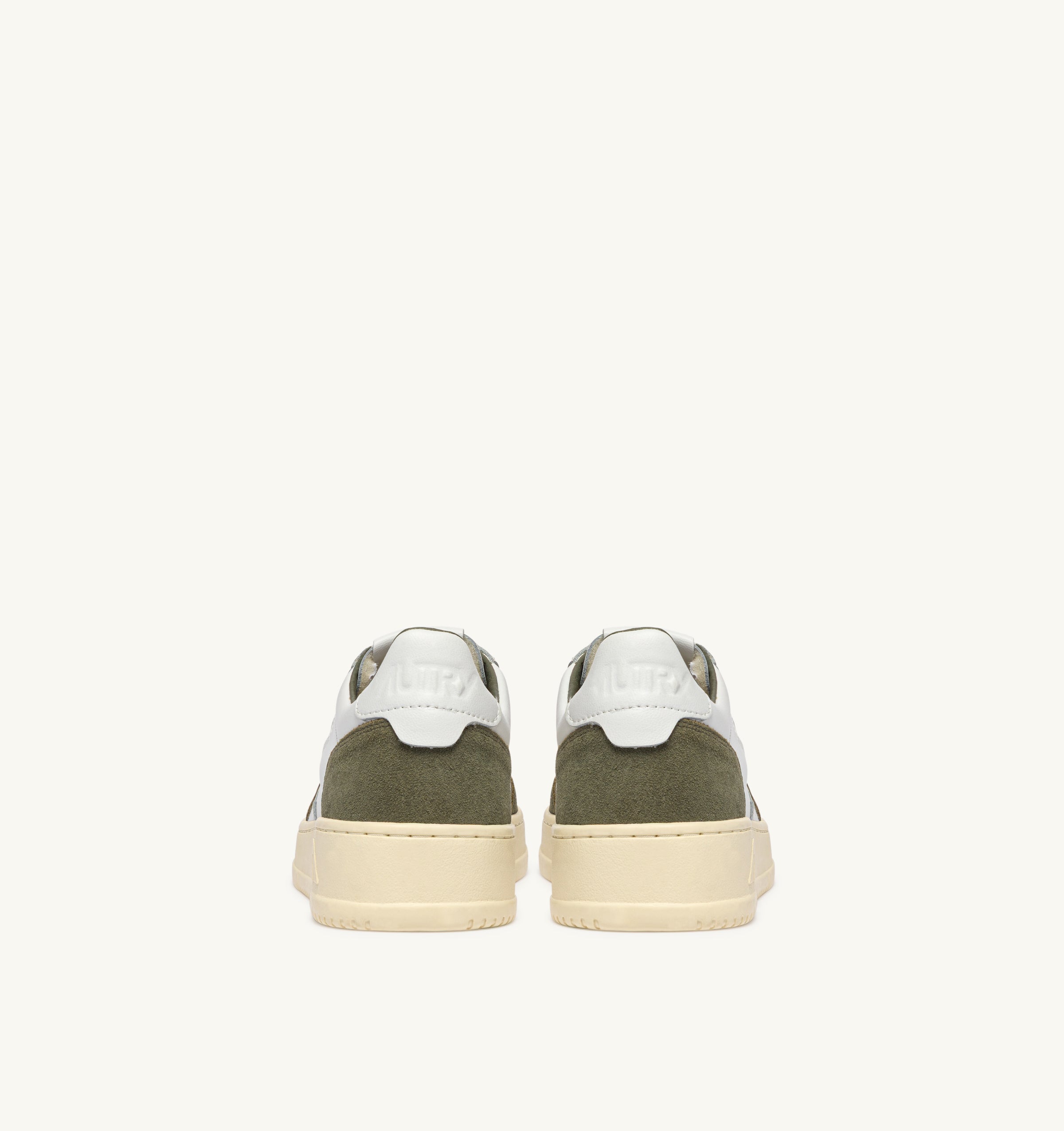 Autry Medalist Low Sneaker Uomo Bianco Verde Pelle