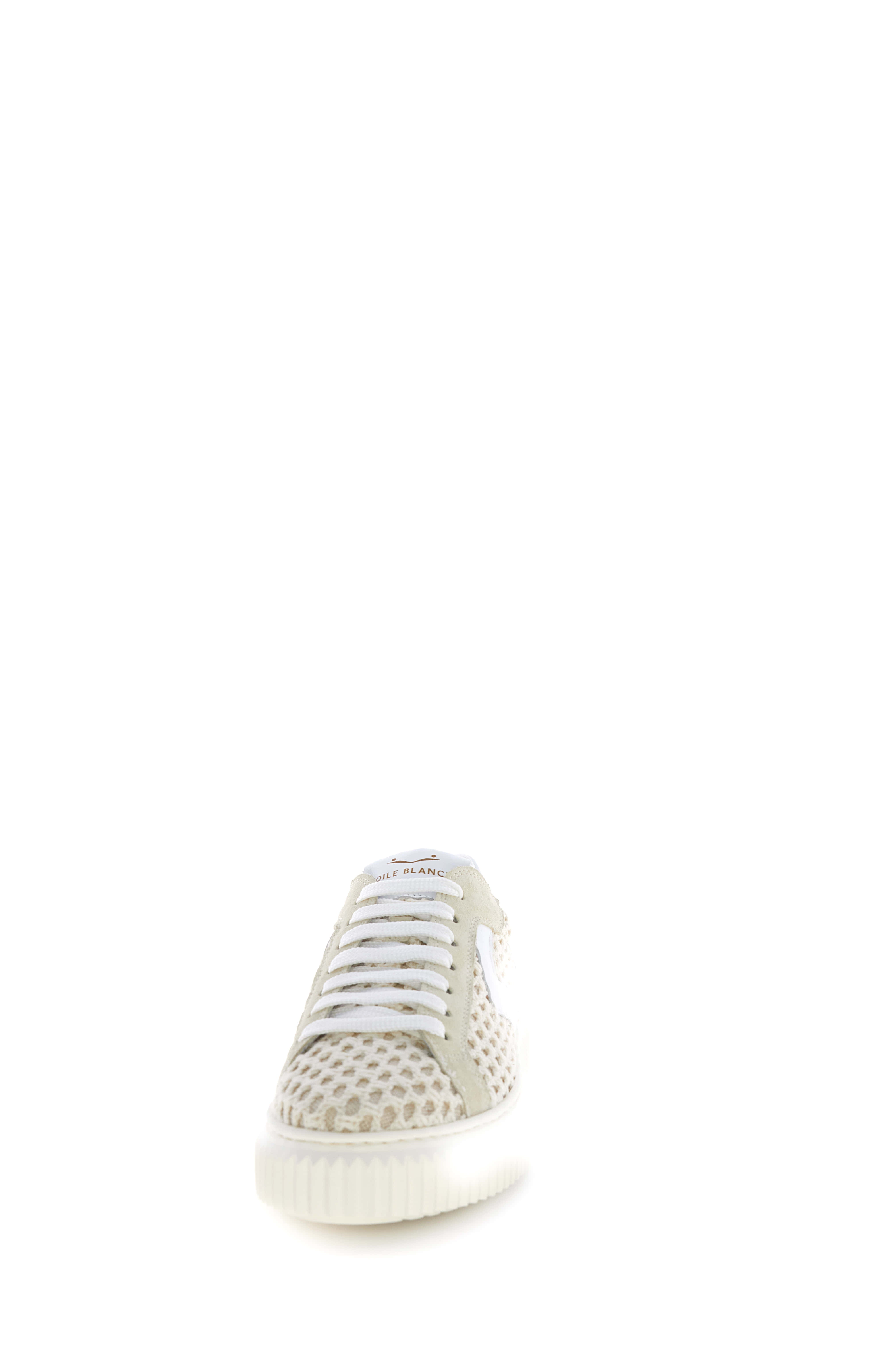 Voile Blanche Lipari 2017542 57 sneakers crema off white uncinetto