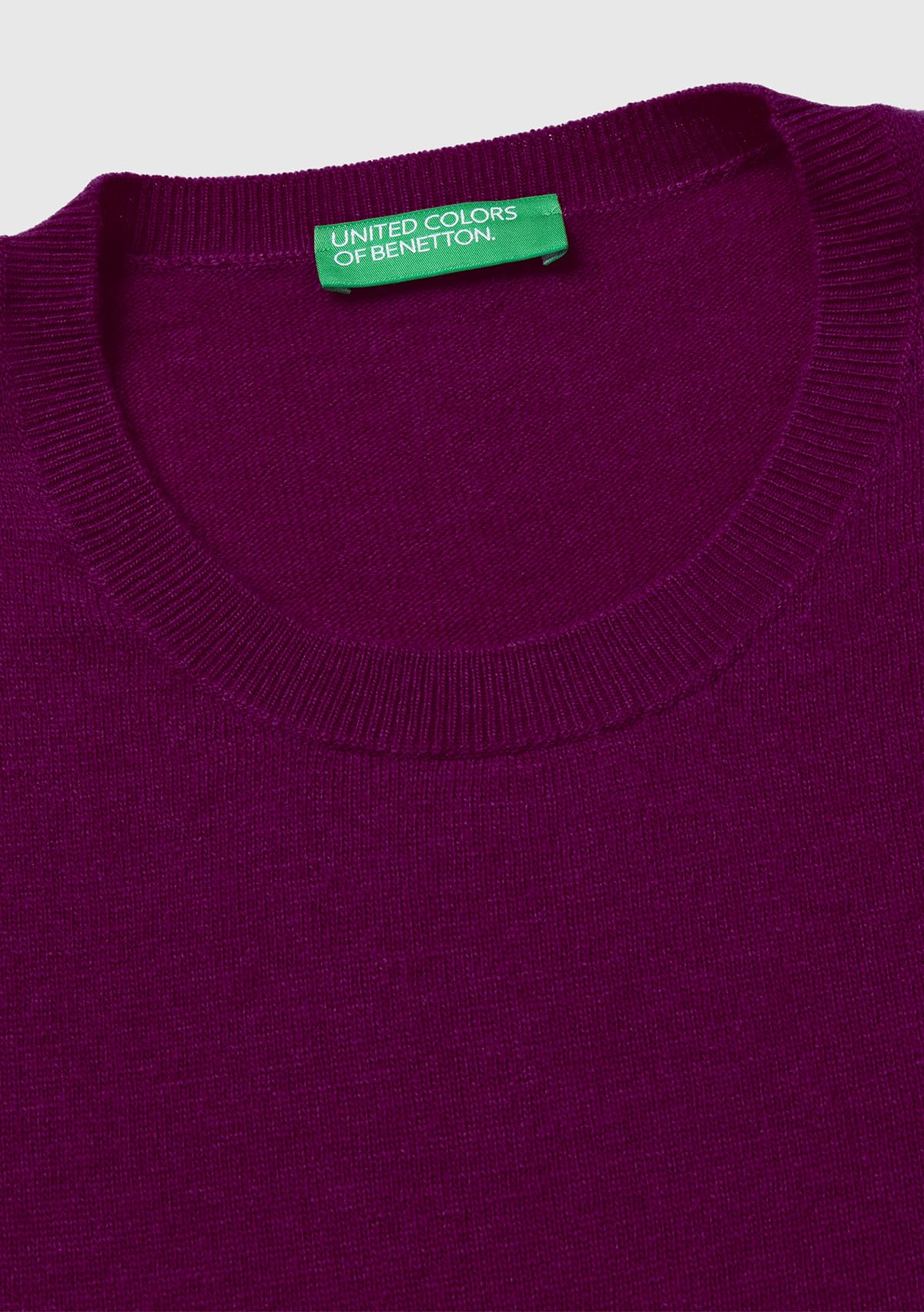 Benetton Maglieria 1002d10bg Maglia Donna Viola