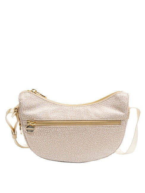 Borbonese 934137-I15 Borsa Luna Mini Sabbia Donna