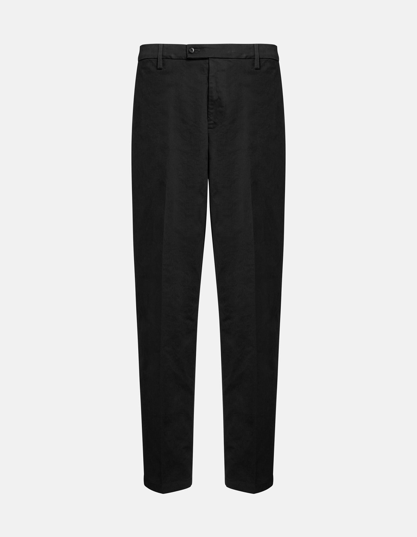 Dondup Mason UP692 Pantalone Uomo Nero Loose Cotone