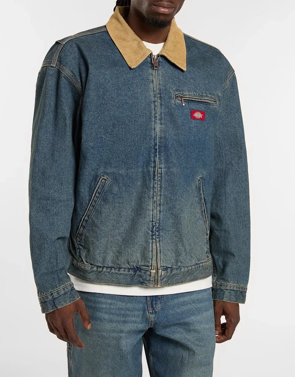 Dickies Painter DK0A88EG giacca uomo blu khaki denim