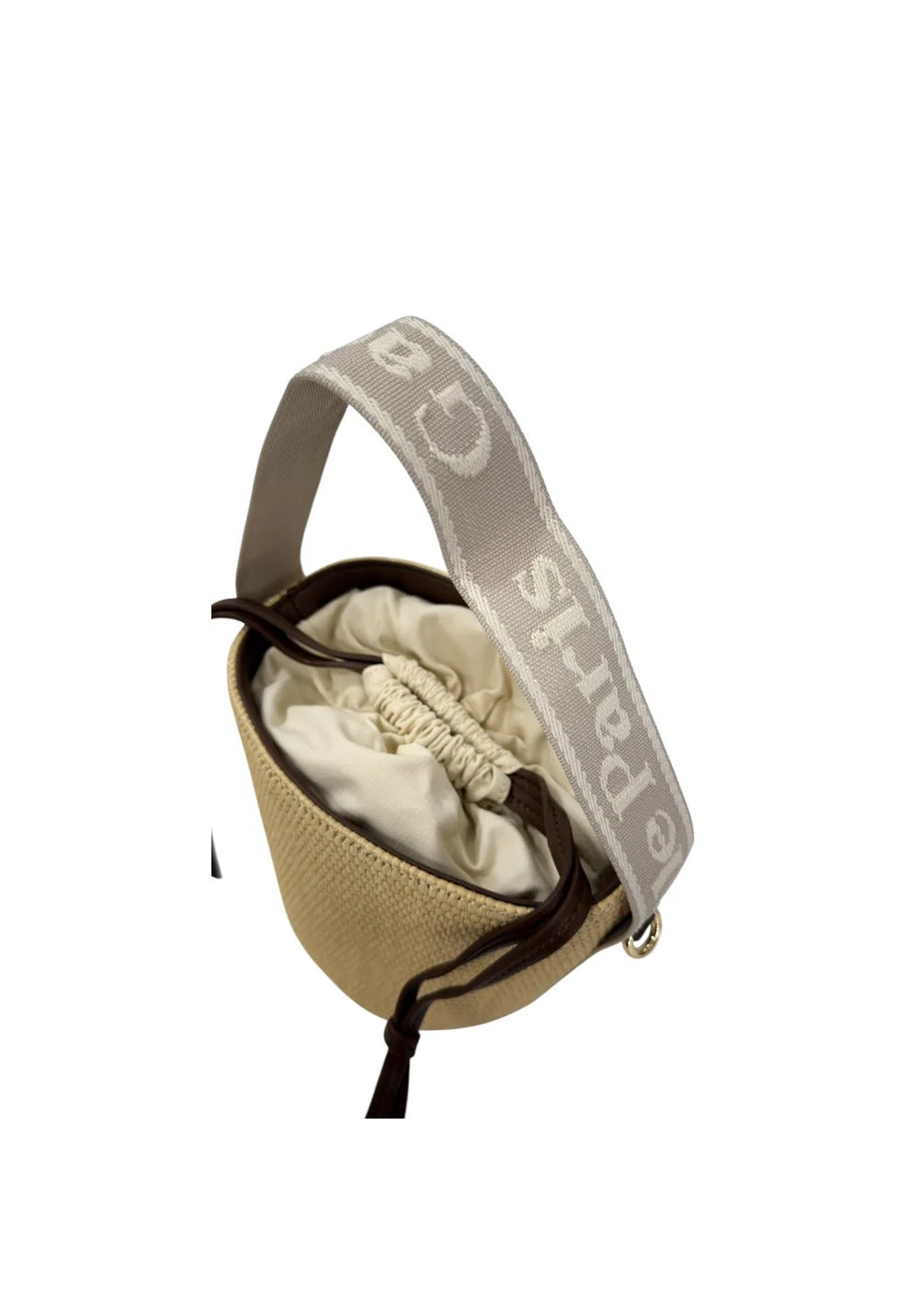 Gaelle Paris GAACW03136 Secchiello Mini Raffia Naturale