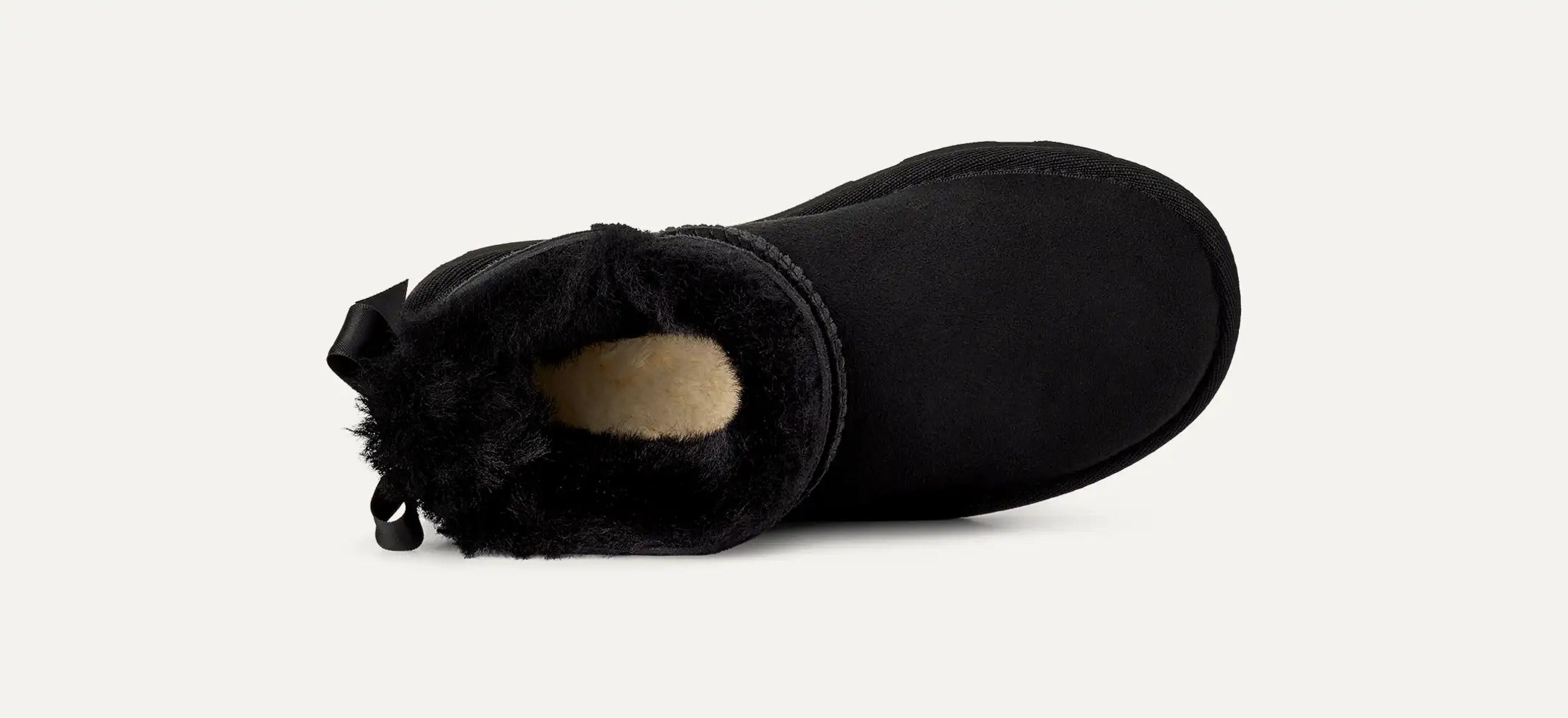 UGG Ultra Mini Bailey Bow 1185920K Scarponcino Nera Black