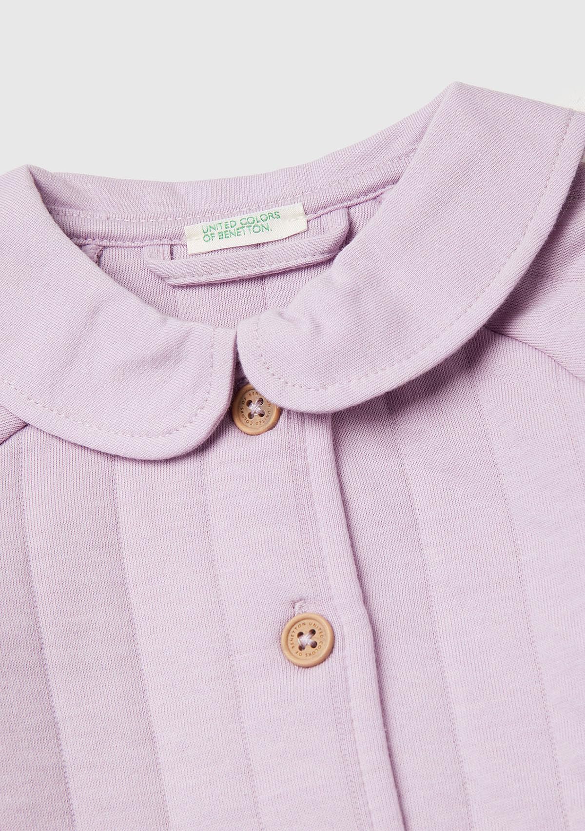 United Colors of Benetton Giacca Bimba 68 collo scialle imbottita