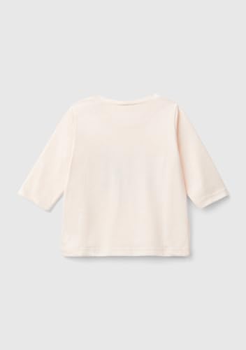 Benetton T-Shirt M/L Maglietta Neonato Jersey Caldo