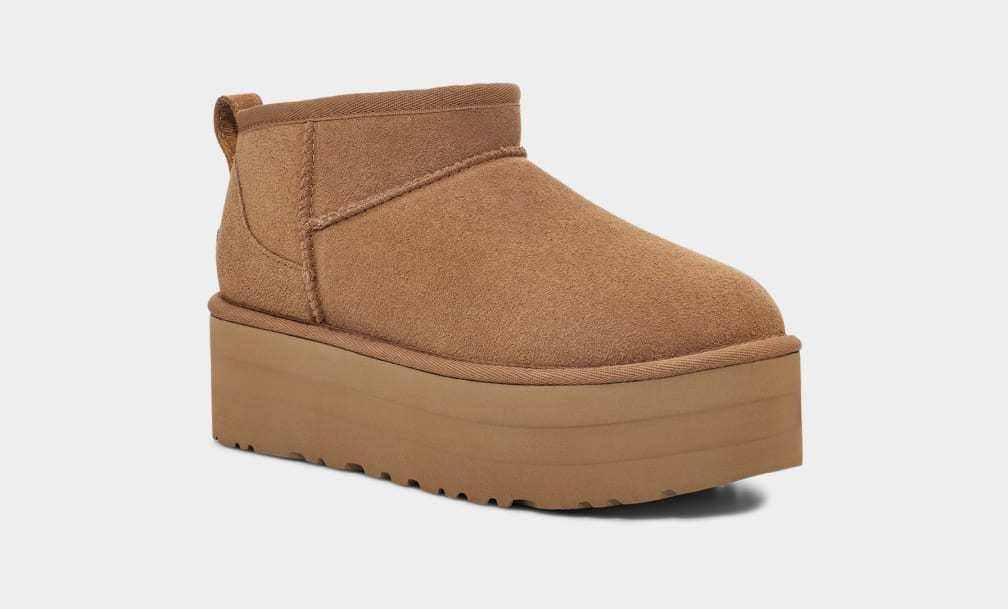UGG Classic Ultra Mini Platform 1135092 Scarponcino Chestnut