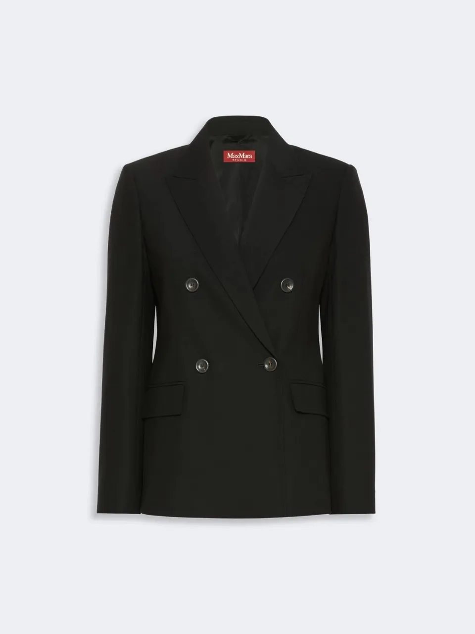 Max Mara Studio Gioiosa MSTGIOIOSA005 blazer nero lana