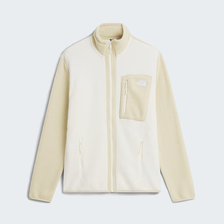 The North Face Yumiori NF0A883R Felpa Uomo White Dune Zip