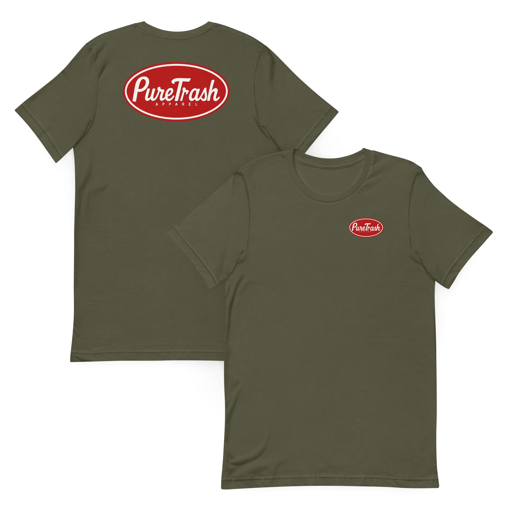 Pure Trash Peterbilt Parody t-shirt uomo cotone