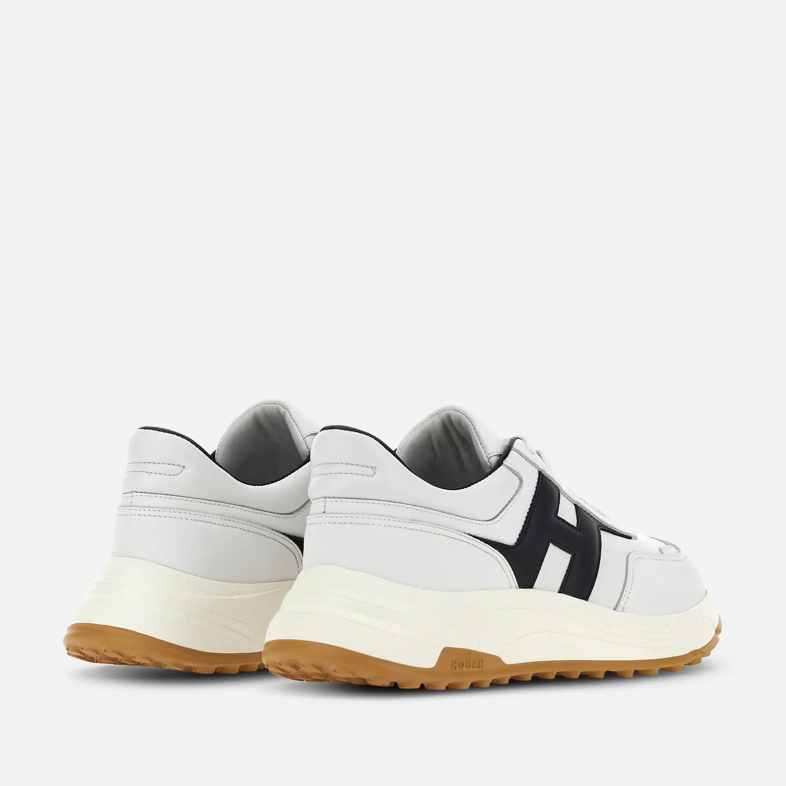 Hogan Hyperlight HXM5630FR30U6 sneakers uomo bianco blu pelle