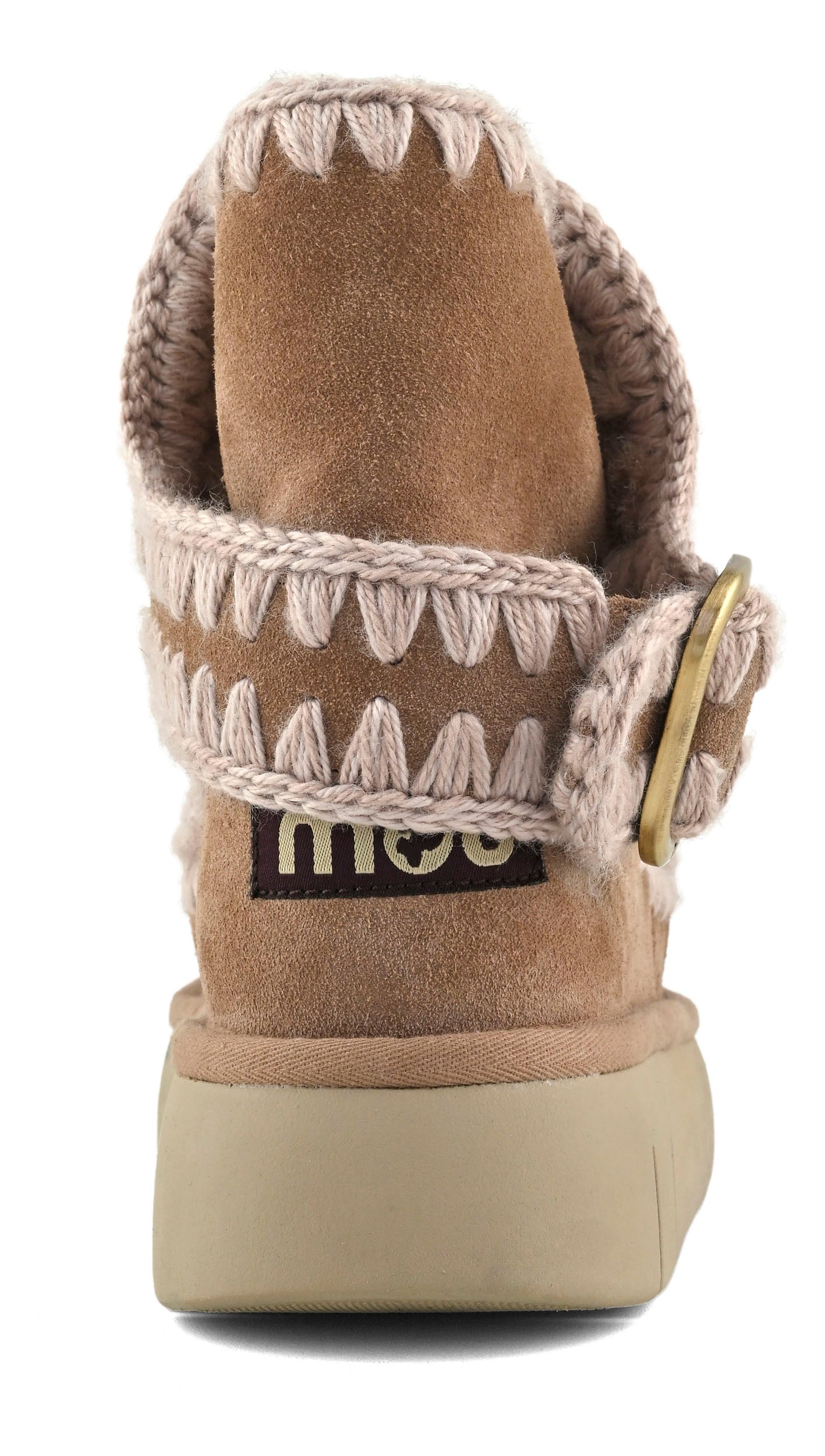 Mou Bounce Boot FW531020A stivaletto pink brown montone