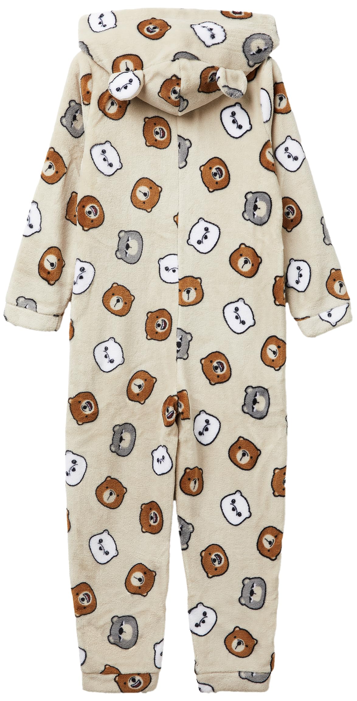 Benetton 33yb0t02j Tuta Pigiama Bambini XS Pelliccetta