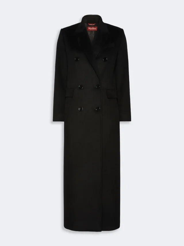 Max Mara Studio Effige MSTEFFIGE013 Cappotto Nero Lana
