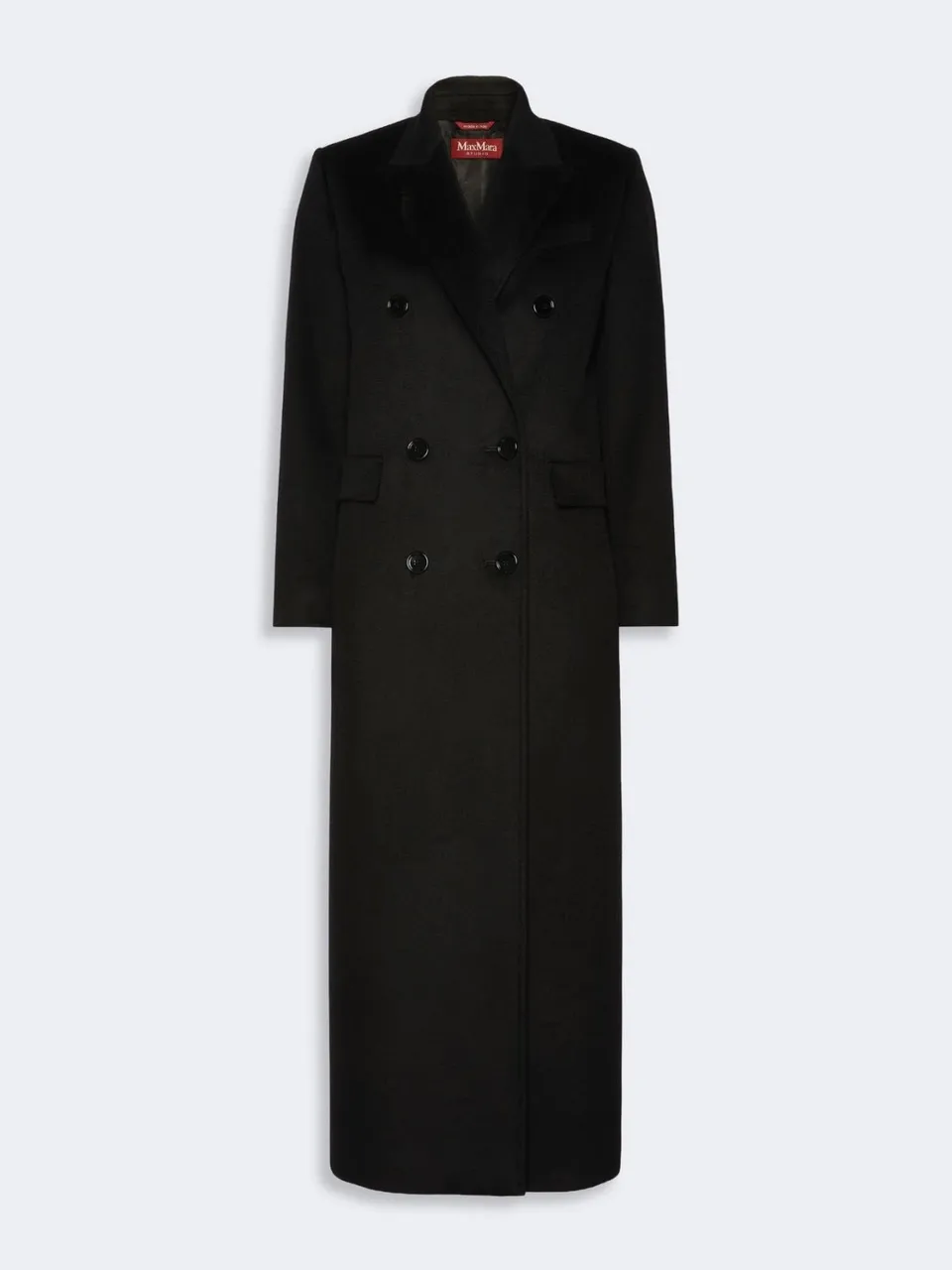 Max Mara Studio Effige MSTEFFIGE013 Cappotto Nero Lana